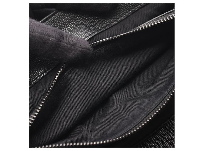 Borsa a tracolla Yves Saint Laurent Monogram Nero - vista 9