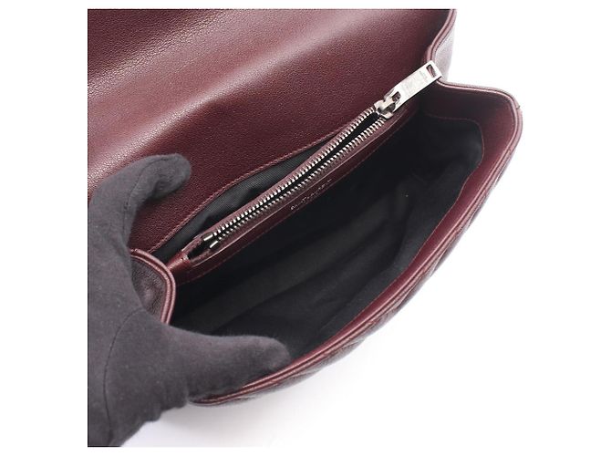 Borsa a mano 2-Way College Yves Saint Laurent Paris Bordò - vista 3