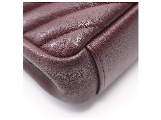 Borsa a mano 2-Way College Yves Saint Laurent Paris Bordò - vista 6