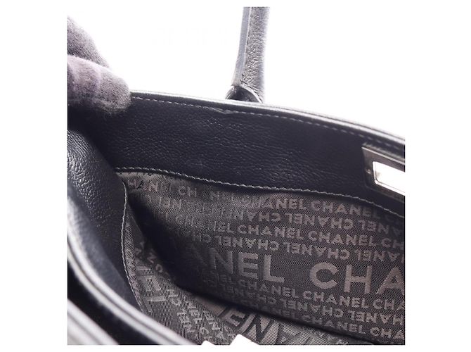 Chanel 2.55 Executive Tote Bag Schwarz - Ansicht 7
