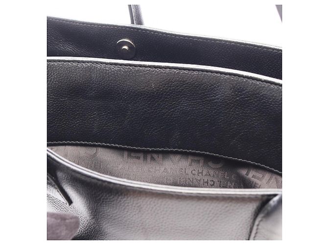Chanel 2.55 Executive Tote Bag Schwarz - Ansicht 9