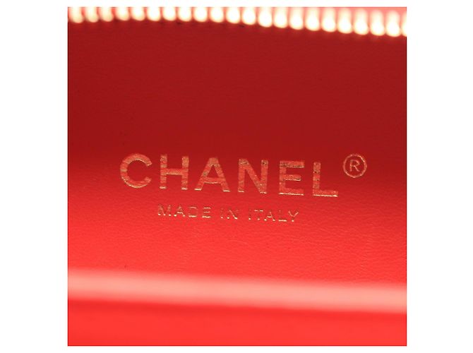 Borsa Vanity Small Chanel CC Figley Rosso - vista 4