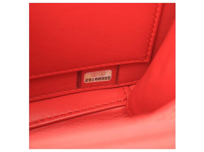 Borsa Vanity Small Chanel CC Figley Rosso - vista 5