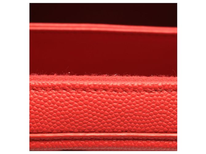 Borsa Vanity Small Chanel CC Figley Rosso - vista 9