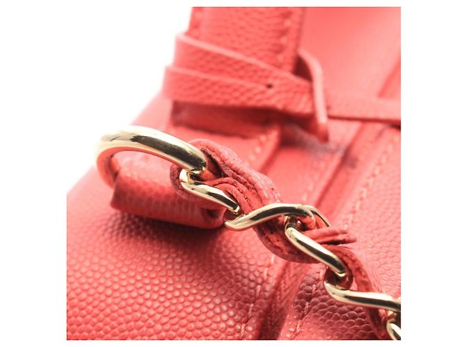 Borsa a tracolla 2-Way Chanel CC Filigree Matelassé Rosa - vista 8