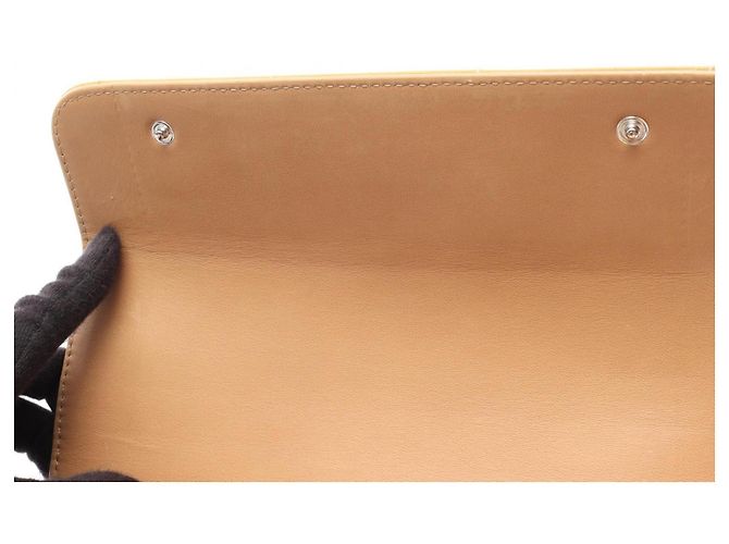 Borsa a tracolla Chanel Coco Mark in pelle gialla Giallo - vista 10