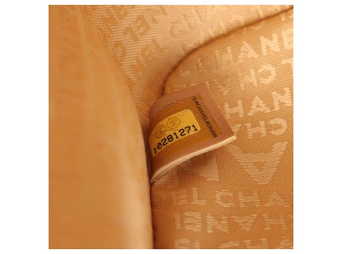 Borsa a tracolla Chanel Coco Mark in pelle gialla Giallo - vista 5