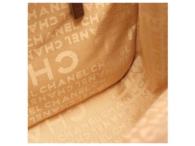 Borsa a tracolla Chanel Coco Mark in pelle gialla Giallo - vista 6