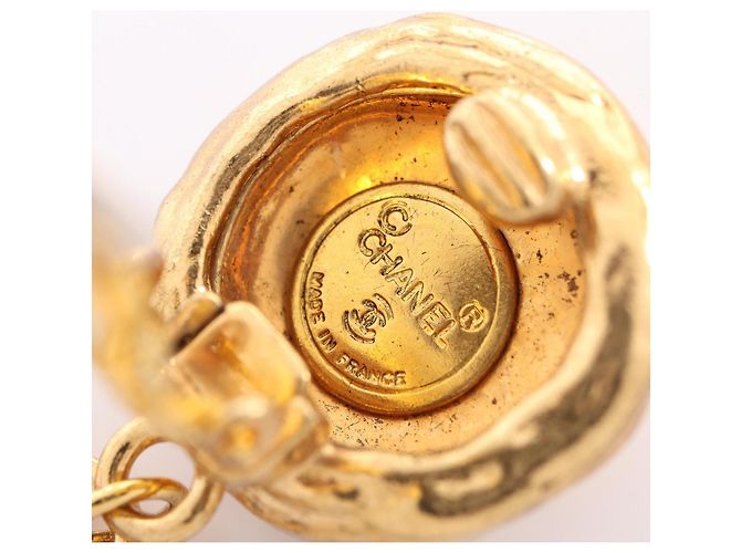 Chanel Coco Mark Swing Ohrringe Golden - Ansicht 3