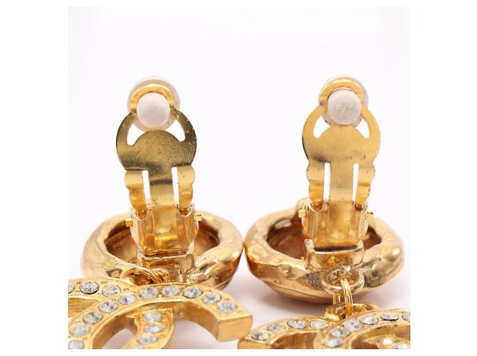 Chanel Coco Mark Swing Ohrringe Golden - Ansicht 5