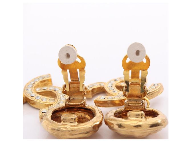 Chanel Coco Mark Swing Ohrringe Golden - Ansicht 6