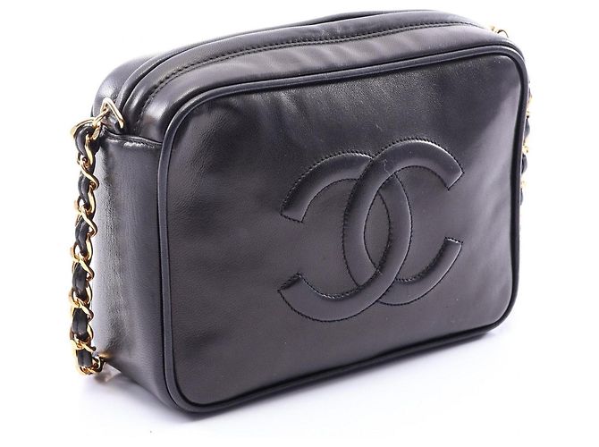 Borsa a tracolla Chanel Coco Mark Nero - vista 2