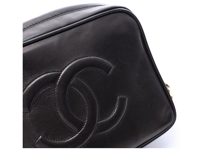 Borsa a tracolla Chanel Coco Mark Nero - vista 9
