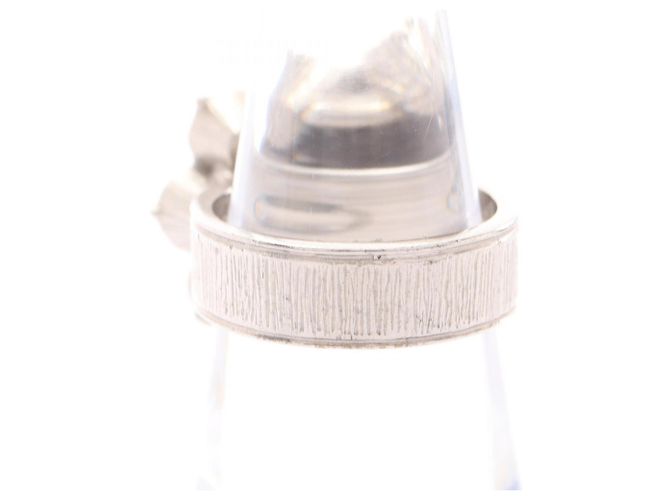 Chanel Coco Mark Ring mit Blumenmotiv Silber - Ansicht 3