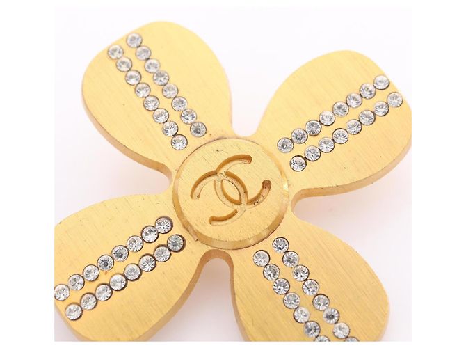 Spilla Chanel Coco Mark placcata oro D'oro - vista 6