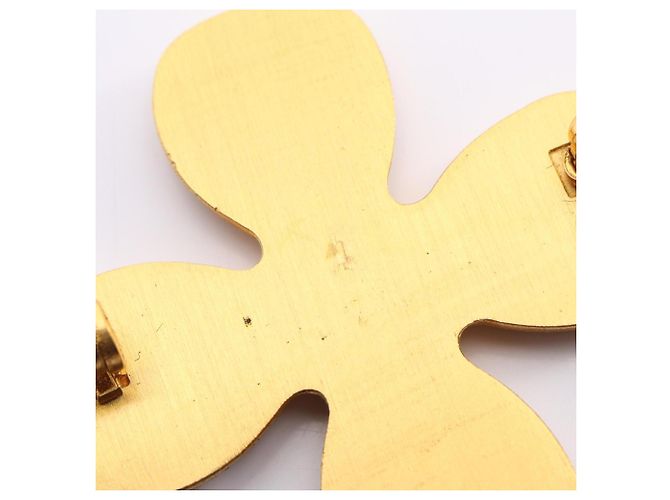 Spilla Chanel Coco Mark placcata oro D'oro - vista 7