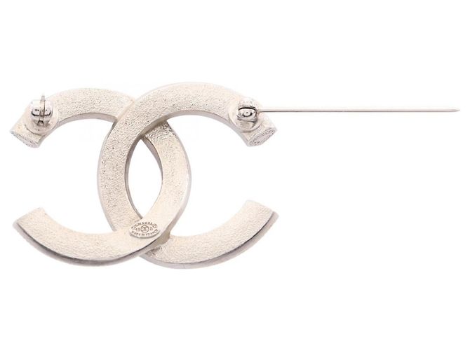 Broche Chanel Coco Mark Plata - vista 2