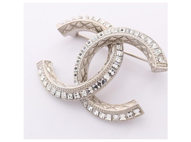 Broche Chanel Coco Mark Plata - vista 6