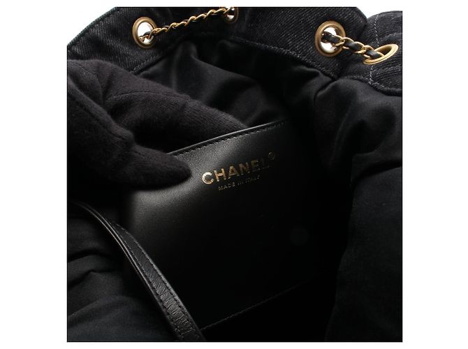 Chanel 25 Large Shopping Bag Nero - vista 4