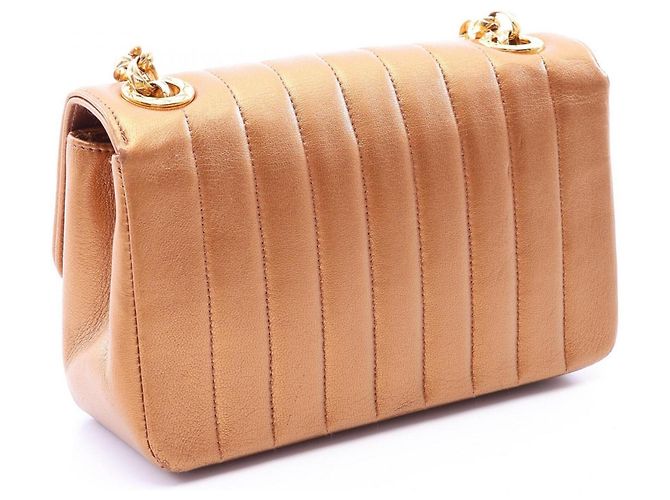 Borsa Chanel Mademoiselle Marrone - vista 2