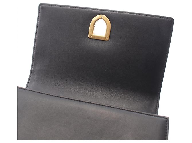 Borsa a tracolla Christian Dior DIORAMA con borchie Nero - vista 5