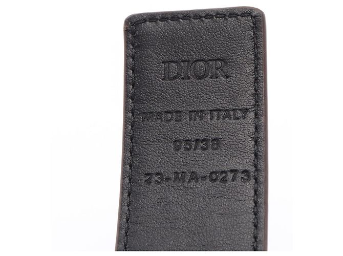 Christian Dior Dior Oblique Wendelgürtel Braun - Ansicht 4