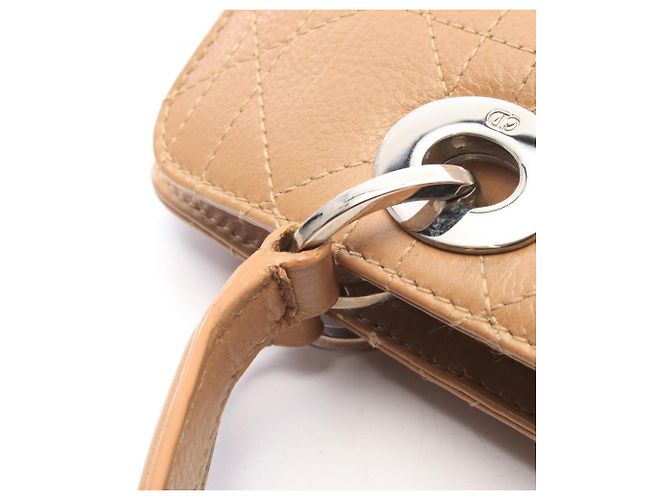 Bolso Christian Dior Dior Cannage Beige - vista 8
