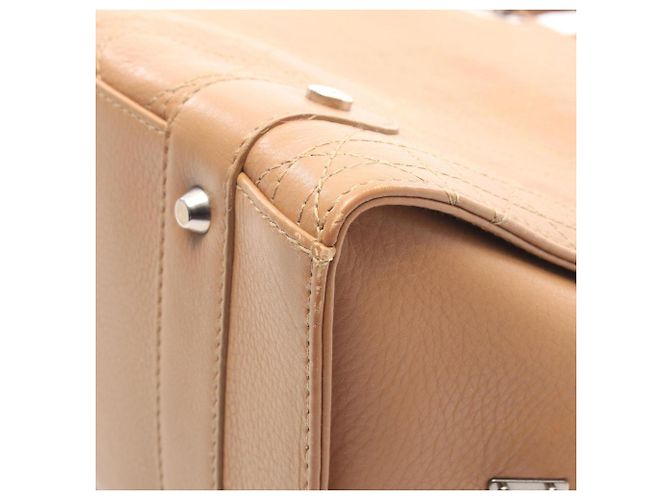Bolso Christian Dior Dior Cannage Beige - vista 9