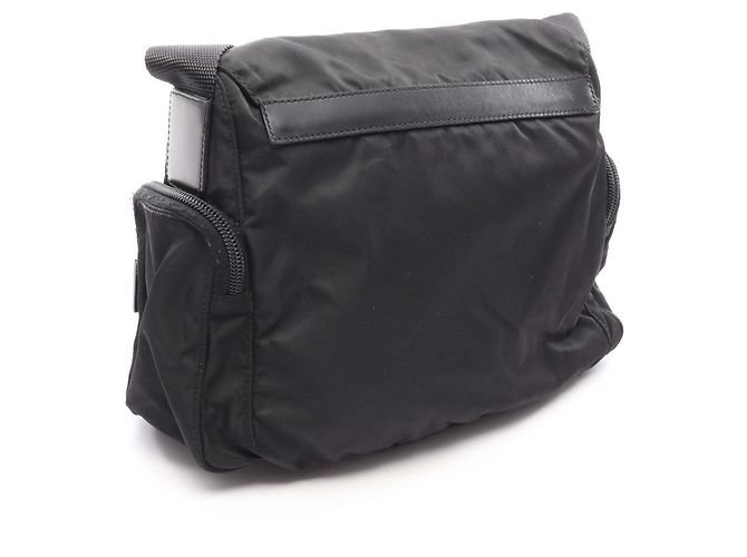 Bolsa de ombro Prada Nylon Preto - vista 2