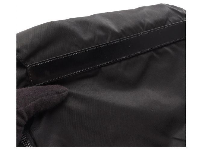 Bolsa de ombro Prada Nylon Preto - vista 6