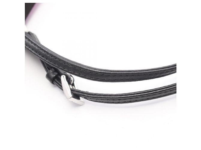 Borsa a mano 2-Way Prada con logo Triangle in cristalli Nero Rosa - vista 6