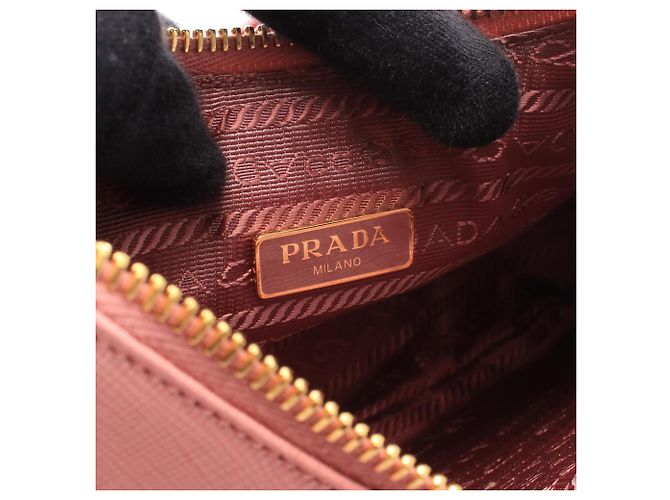 Borsa Prada Saffiano Lux Rosa - vista 4