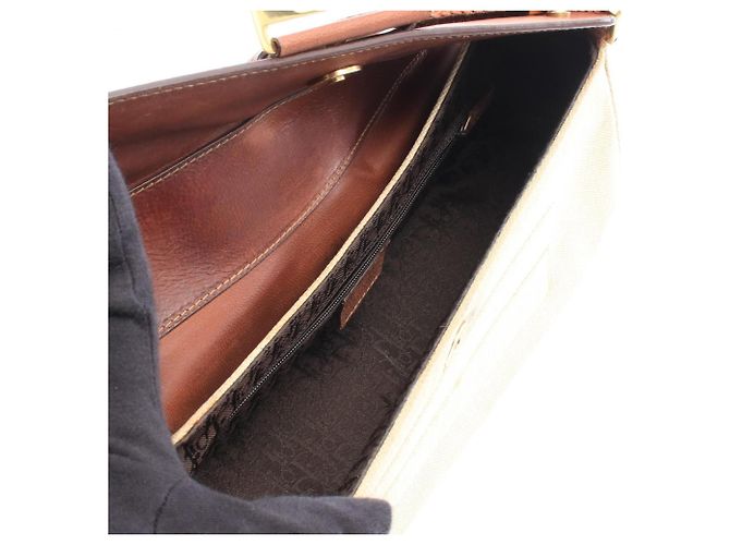 Borsa a tracolla Christian Dior Dior Street Chic Marrone Crudo - vista 3