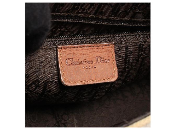 Borsa a tracolla Christian Dior Dior Street Chic Marrone Crudo - vista 4
