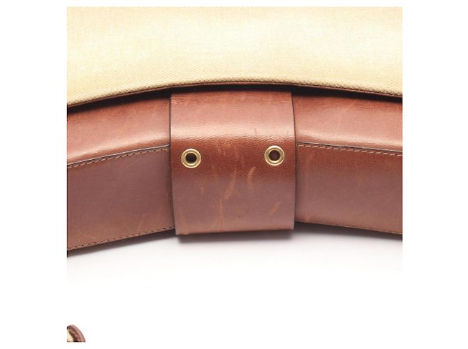 Borsa a tracolla Christian Dior Dior Street Chic Marrone Crudo - vista 7