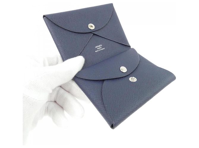 Hermès Monedero Hermes Calvi Duo Azul - vista 2