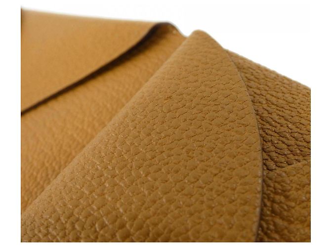 Hermès Monedero Hermes Calvi Duo Caramelo - vista 4
