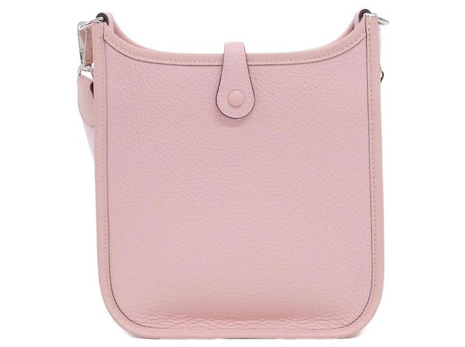 Hermès Borsa a tracolla Hermes Evelyne in Rose Sakura Rosa - vista 2