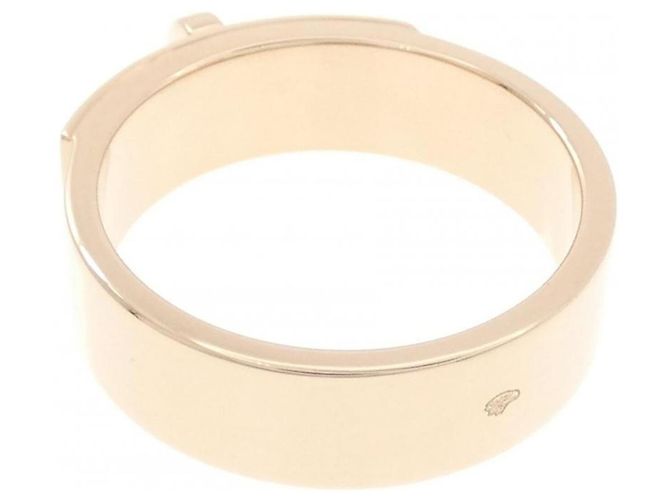 Anello Hermès Kelly in oro rosa 18K - vista 3