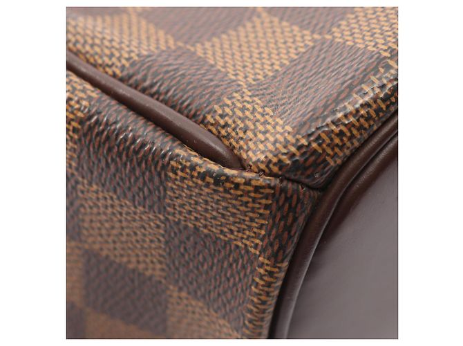 Borsa Louis Vuitton Salia Horizontal Damier Ebene Marrone - vista 6