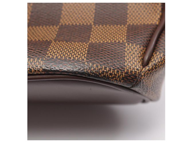 Borsa Louis Vuitton Salia Horizontal Damier Ebene Marrone - vista 7