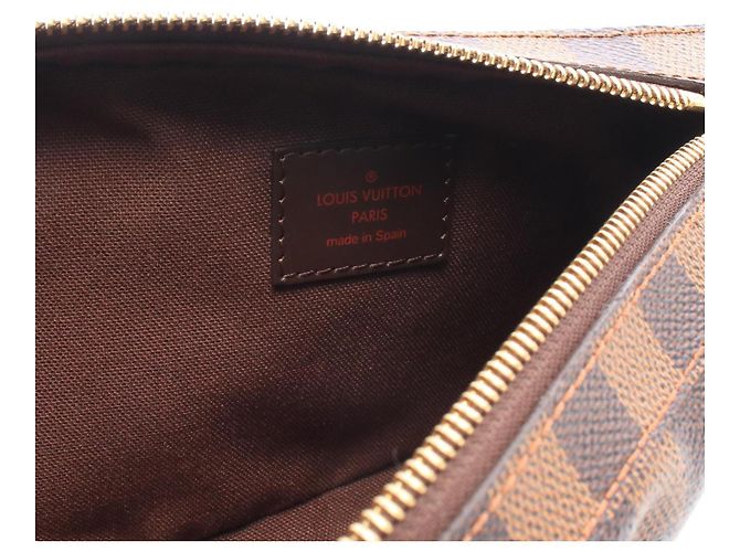 Borsello da vita Louis Vuitton Geronimos Damier Ebene Marrone - vista 4