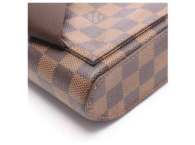 Borsello da vita Louis Vuitton Geronimos Damier Ebene Marrone - vista 7