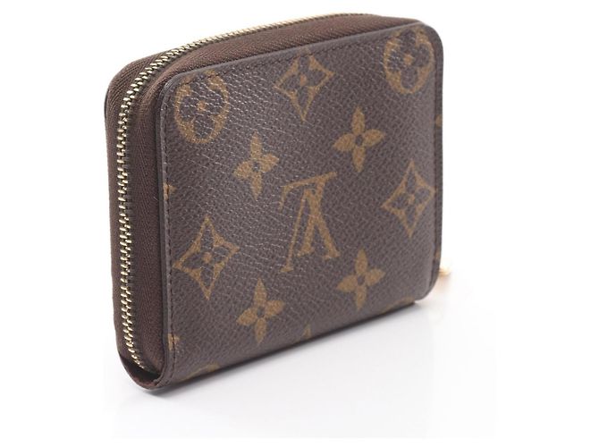 Monedero Louis Vuitton Zippy Coin Purse Monogram Castaño - vista 2