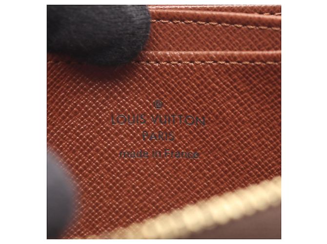 Monedero Louis Vuitton Zippy Coin Purse Monogram Castaño - vista 4