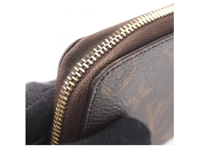 Monedero Louis Vuitton Zippy Coin Purse Monogram Castaño - vista 7