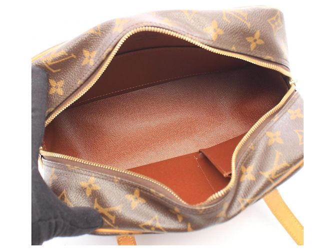 Louis Vuitton Cite MM Monogram Schultertasche Braun - Ansicht 3