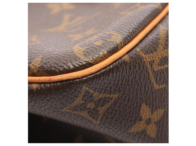 Louis Vuitton Cite MM Monogram Schultertasche Braun - Ansicht 8