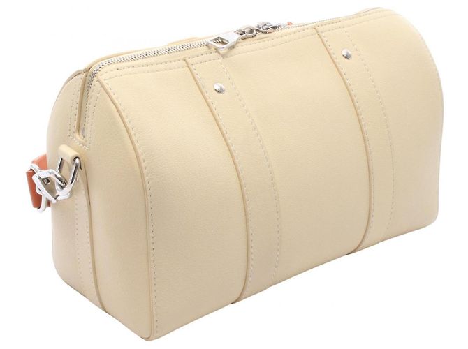 Borsa a tracolla Louis Vuitton City Keepall Crème Marrone Multicolore Crudo - vista 2