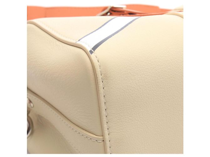 Borsa a tracolla Louis Vuitton City Keepall Crème Marrone Multicolore Crudo - vista 5